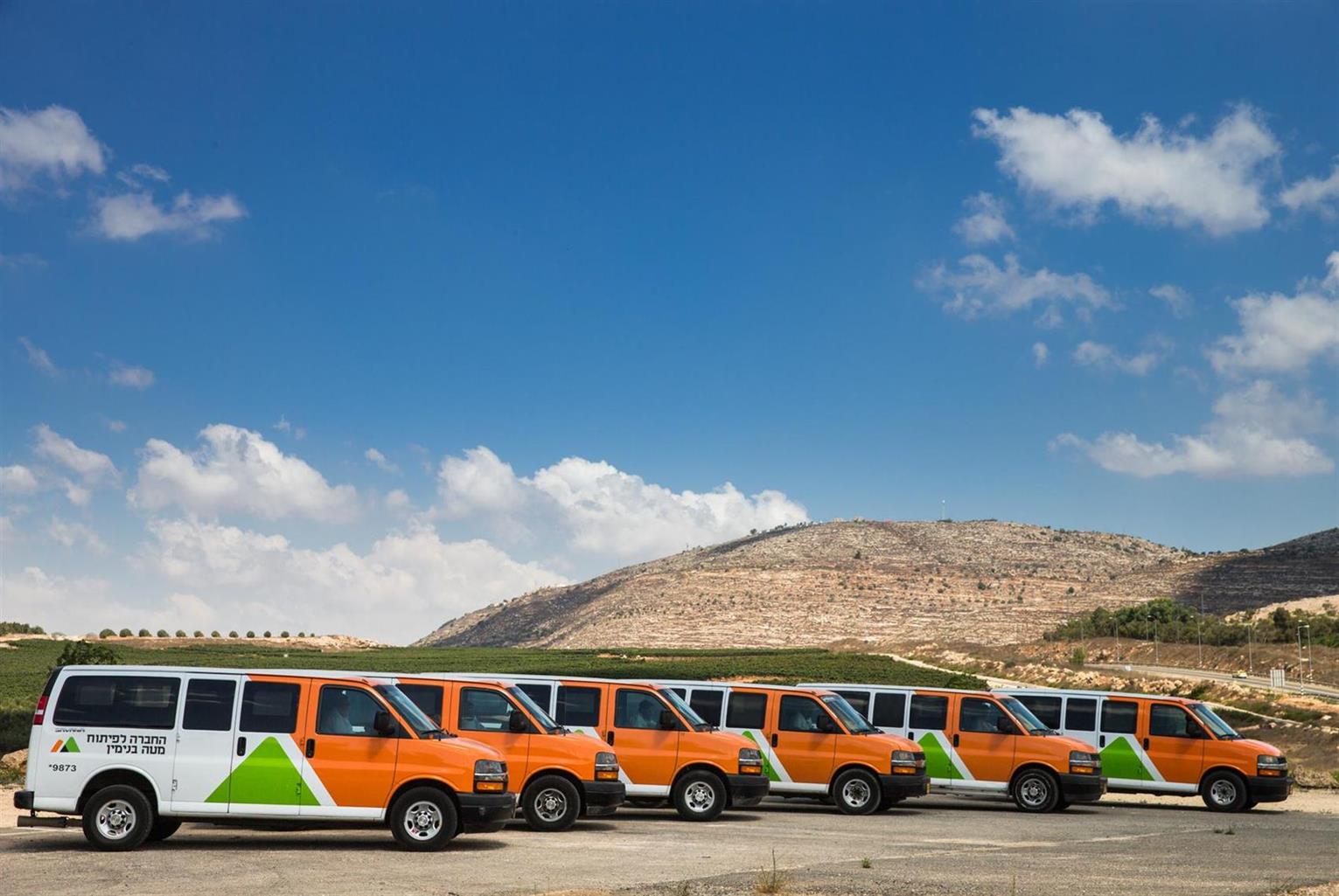 החברה לפיתוח מטה בנימין - מיניבוסים